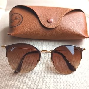 Ray Ban gold metal sunglasses RB3578